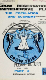 Crow Reservation comprehensive plan 1971 Vol 2_cover