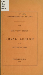 Constitution and by-laws_cover