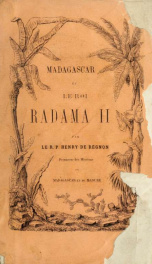 Madagascar et le roi Radama II_cover