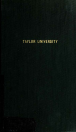 Catalogue of Taylor University yr. 1891-92_cover