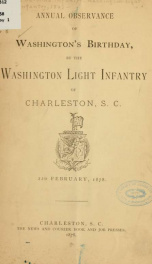 Annual observance of Washington's birthday_cover
