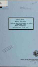 Board of Equalization; report on compliance procedures and controls as a supplement to our report on examination, fiscal year ended June 30, 1968 1968_cover