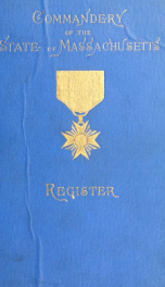 Register of the commandery of the state of Massachusetts, November 1, 1912_cover