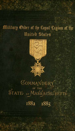 Register of the Commandery of the state of Massachusetts; constitution and by-laws. 1882_cover