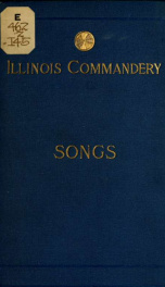 Songs of the Commandery of the State of Illinois_cover