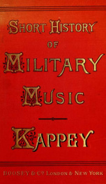 Military music : a history of wind-instrumental bands_cover