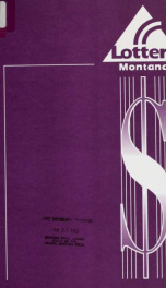 Montana Lottery annual report 2002_cover