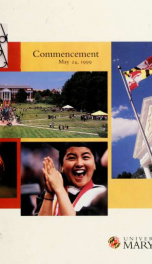 Commencement 1999: May_cover