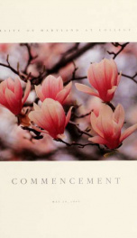 Commencement 1995: May_cover