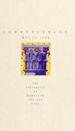 Commencement 1988: May_cover