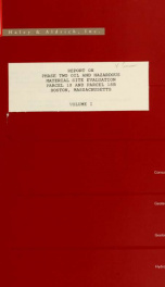 Report on phase two oil and hazardous material site evaluation, parcel 18 and parcel 18b, Boston, Massachusetts 1_cover