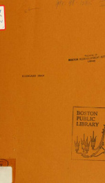 National register of historic places inventory - nomination form: highland park / Roxbury high fort_cover