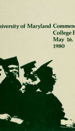 Commencement 1980: May_cover