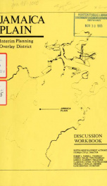 Jamaica plain: interm planning overlay district: discussion workbook_cover