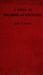 A study in doctrine and discipline_cover