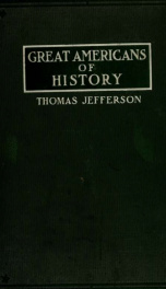 Thomas Jefferson, a character sketch_cover