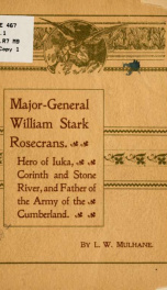 Memorial of Major-General William Stark Rosecrans_cover