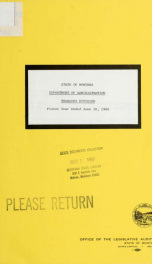 Department of Administration, Treasury Division : fiscal year ended June 30, ... 1980_cover