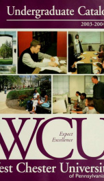 Undergraduate catalog. 2003-2004_cover