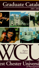 Graduate catalog. 2001-2002_cover