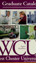 Graduate catalog. 2000-2001_cover
