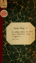 An oration before the Washington benevolent society of Pennsylvania delivered in the hall of the Musical fund society_cover