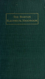 The Boston electrical handbook; being a guide for visitors from abroad attending the International electrical congress, St. Louis, Mo., September, 1904_cover