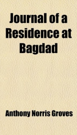 Journal of a Residence at Bagdad_cover