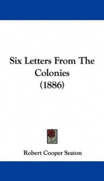 Six Letters From the Colonies_cover