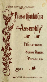 Program of the eighteenth annual session of the Piasa Chautauqua Assembly_cover