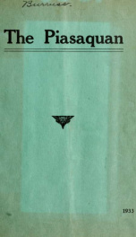 The Piasaquan: 1933_cover