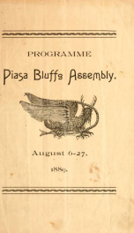 Piasa Bluffs Assembly : programme_cover