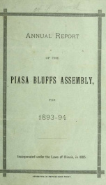 Programme of the Piasa Bluffs Assembly_cover