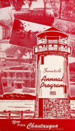 Seventieth annual program 1955_cover