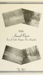 Annual report of the Town of South Hampton, New Hampshire_cover