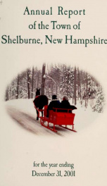 Town of Shelburne, New Hampshire annual report_cover