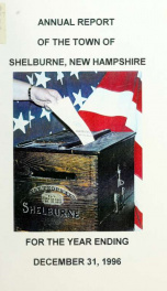 Town of Shelburne, New Hampshire annual report_cover