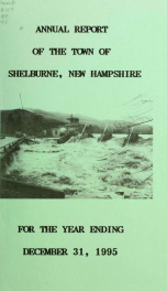 Town of Shelburne, New Hampshire annual report_cover