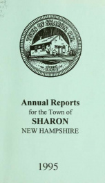 Annual reports of the Town of Sharon, New Hampshire_cover