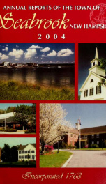 Annual reports of the Town of Seabrook, New Hampshire_cover