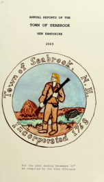 Annual reports of the Town of Seabrook, New Hampshire_cover