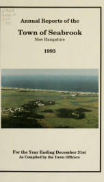 Annual reports of the Town of Seabrook, New Hampshire_cover