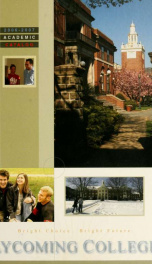 Lycoming College catalog_cover