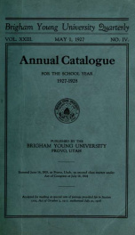 Annual catalogue_cover