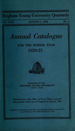 Annual catalogue_cover