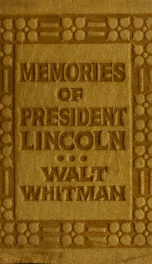 Memories of President Lincoln_cover