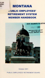 Montana Public Employees' Retirement System handbook_cover