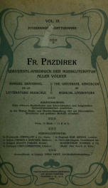 Universal-Handbuch der Musikliteratur aller Zeiten und Völker. Als Nachschlagewerk und Studienquelle der Welt-Musikliteratur_cover