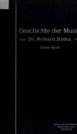 Allgemeine Geschichte der Musik_cover