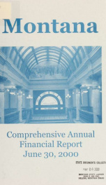 Comprehensive annual financial report for the fiscal year ended ..._cover